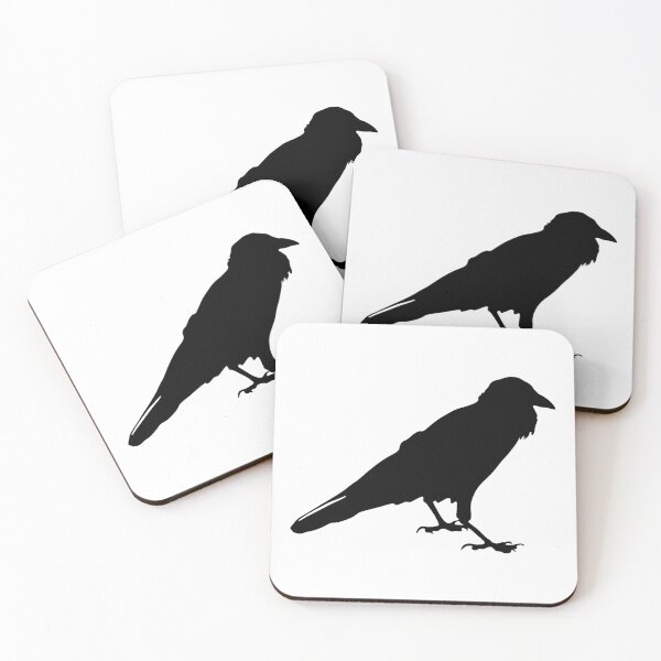 Item preview, Black Crow Silhouette designed and sold by WandaStar.
