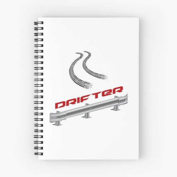Item preview, “Drifter” Guardrail! Red (on White) designed and sold by epinkb.