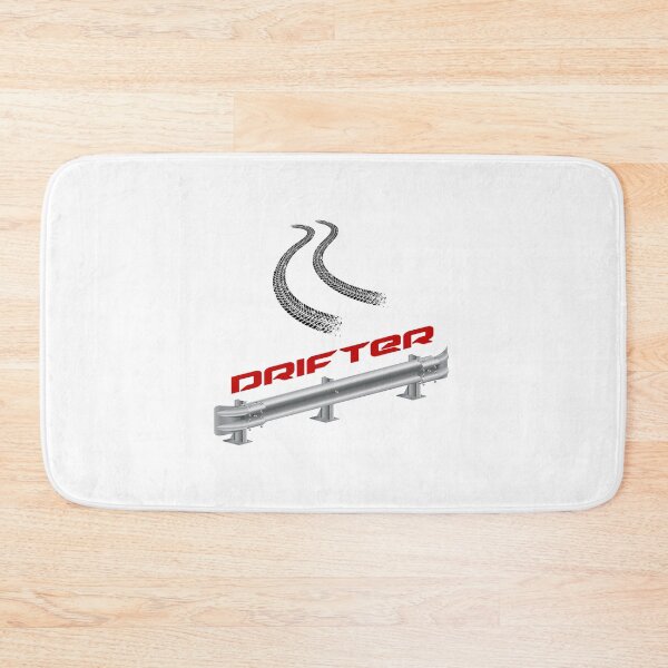Item preview, “Drifter” Guardrail! Red (on White) designed and sold by epinkb.