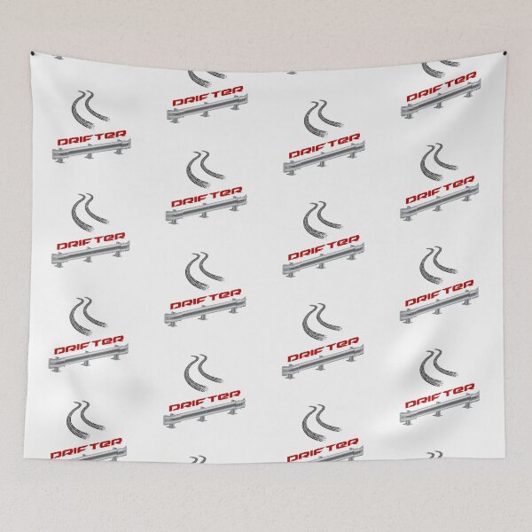 Item preview, “Drifter” Guardrail! Red (on White) designed and sold by epinkb.