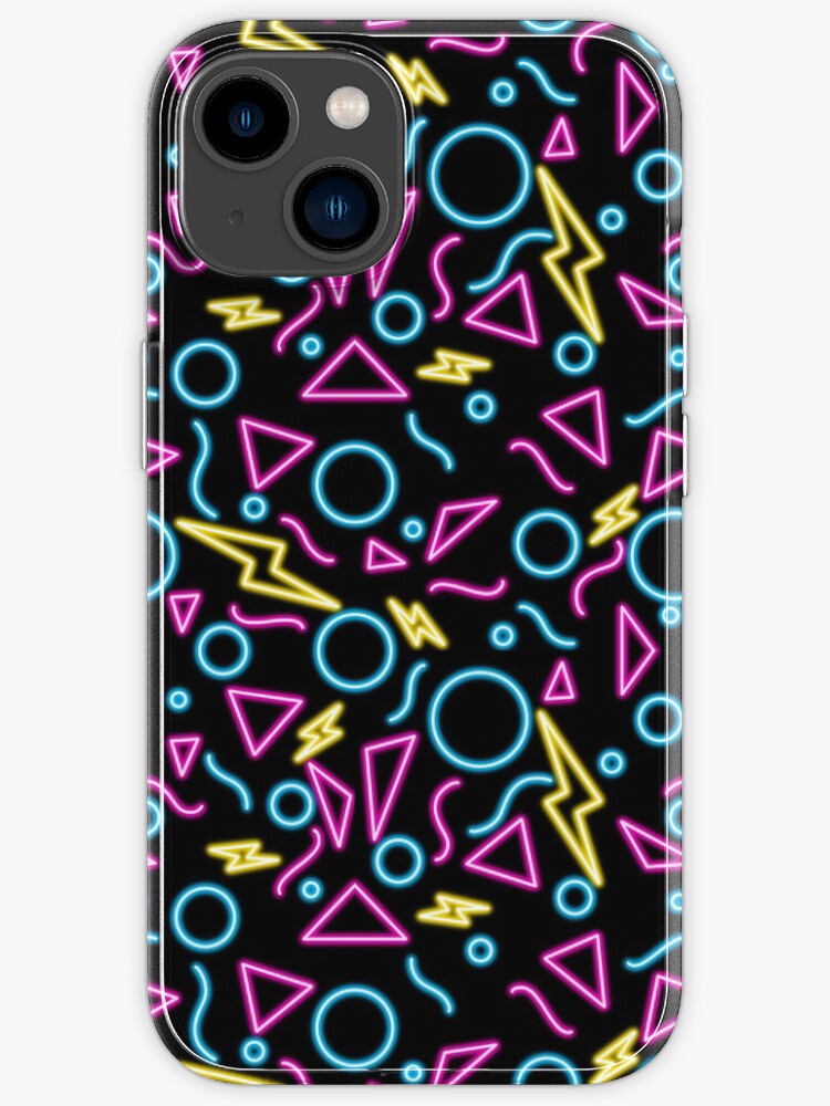 Neon Arcade Carpet Pattern Iphone Case For Sale By Nickkoolaid Redbubble