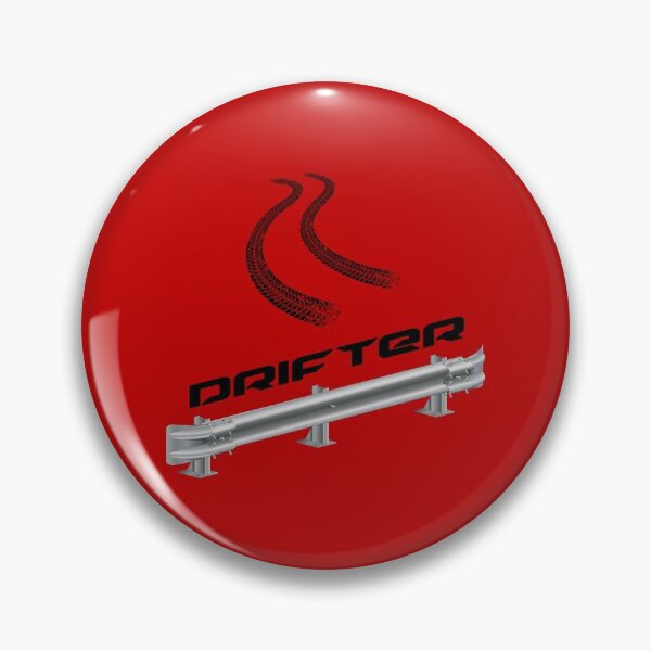 Item preview, “Drifter” Guardrail! Red (on Red) designed and sold by epinkb.