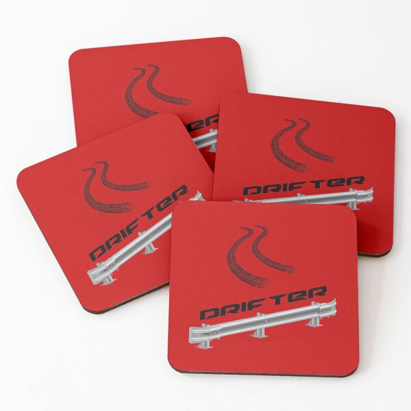 Item preview, “Drifter” Guardrail! Red (on Red) designed and sold by epinkb.