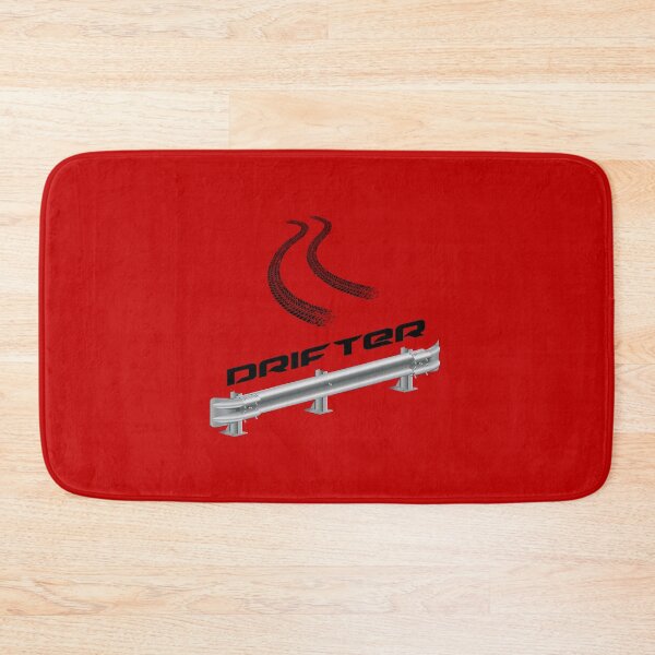 Item preview, “Drifter” Guardrail! Red (on Red) designed and sold by epinkb.