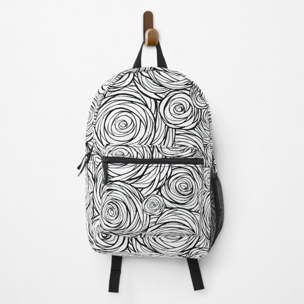Item preview, White comforter with black Rose lines, White Comforter with Black Lines designed and sold by graphic-genie.