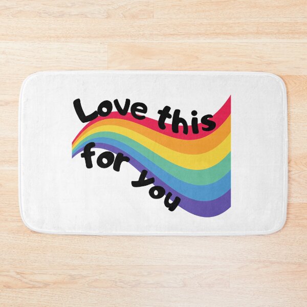 Item preview,  Love this for you, vintage colors, LGBTQ flag designed and sold by Smileycreation.