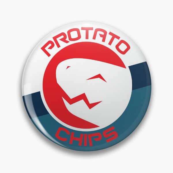 Item preview, Protato Chip button designed and sold by Protato-Chips.