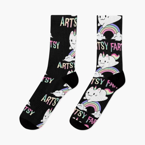 Item preview, Artsy Fartsy Adorable Cat Unicorn Rainbow Crafters Funny  designed and sold by Leonilashantel.
