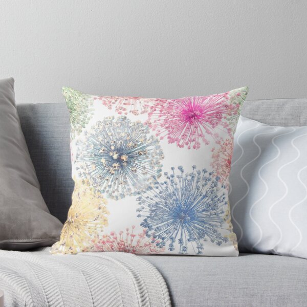 Item preview, Watercolor digital painting of Dry flowers of a wild onions. Seamless background . designed and sold by svetlanna.