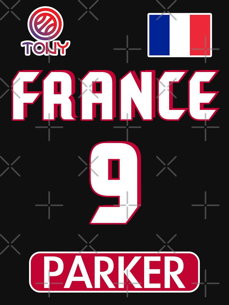 Tony Parker Retro France Basketball Jersey Design Lightweight Hoodie for  Sale by acquiesce13