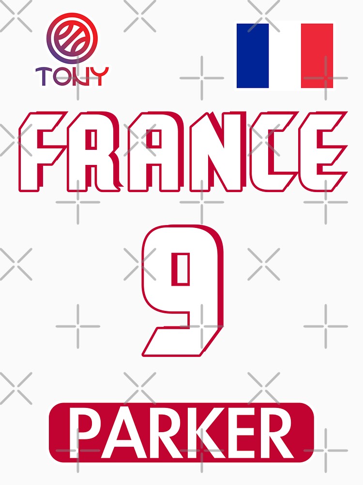 Tony Parker Retro France Basketball Jersey Design Lightweight Hoodie for  Sale by acquiesce13