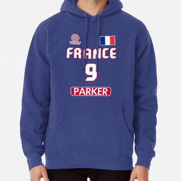 Tony Parker Retro France Basketball Jersey Design Lightweight Hoodie for  Sale by acquiesce13