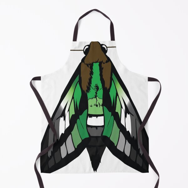 Item preview, Aromantic Pride Moth designed and sold by RedTailArts.