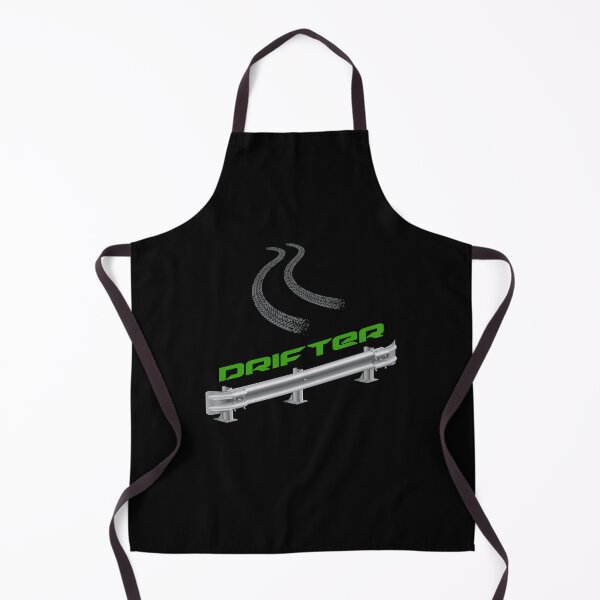 Item preview, “Drifter” Guardrail! Green (on Black) designed and sold by epinkb.