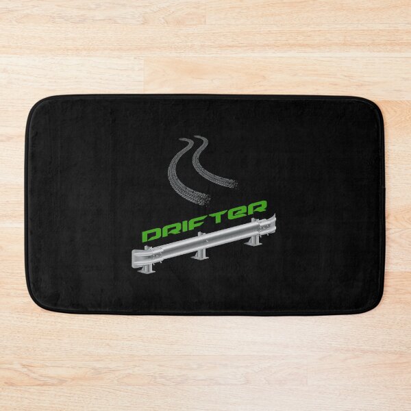Item preview, “Drifter” Guardrail! Green (on Black) designed and sold by epinkb.