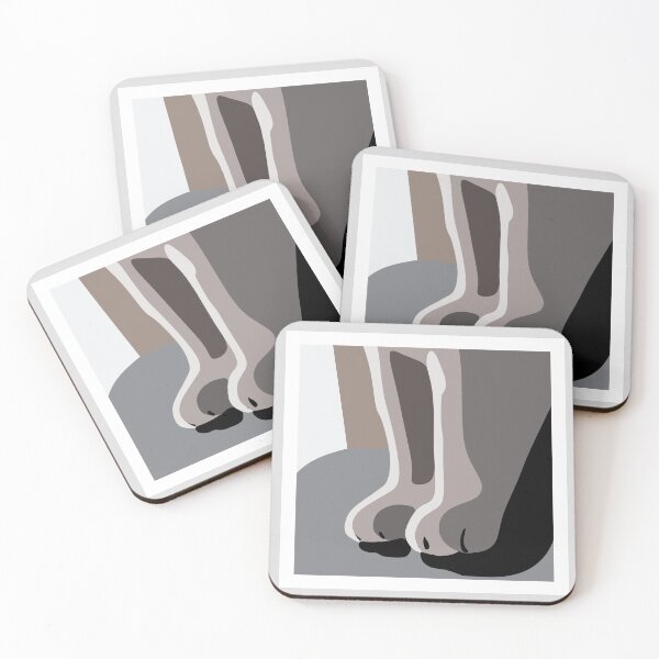 Item preview, Minimalistic Art of Cat's Foot designed and sold by brianjeon.