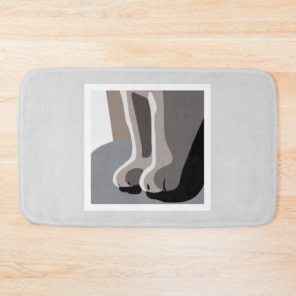 Item preview, Minimalistic Art of Cat's Foot designed and sold by brianjeon.