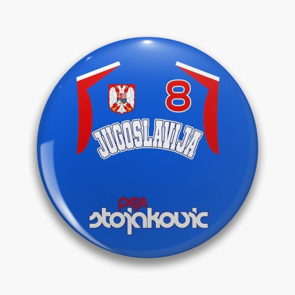 Item preview, Peja Stojakovic Retro Yugoslavia Euro Basketball Fan Design designed and sold by acquiesce13.