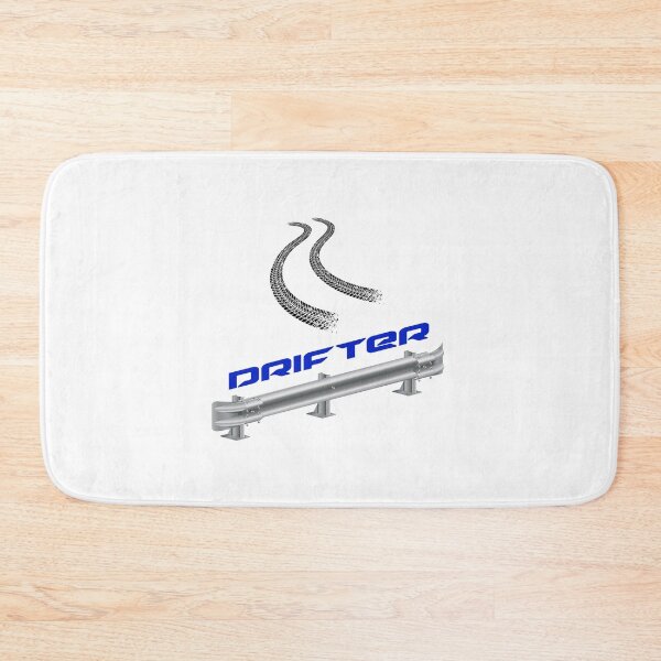 Item preview, “Drifter” Guardrail! Blue (on White) designed and sold by epinkb.