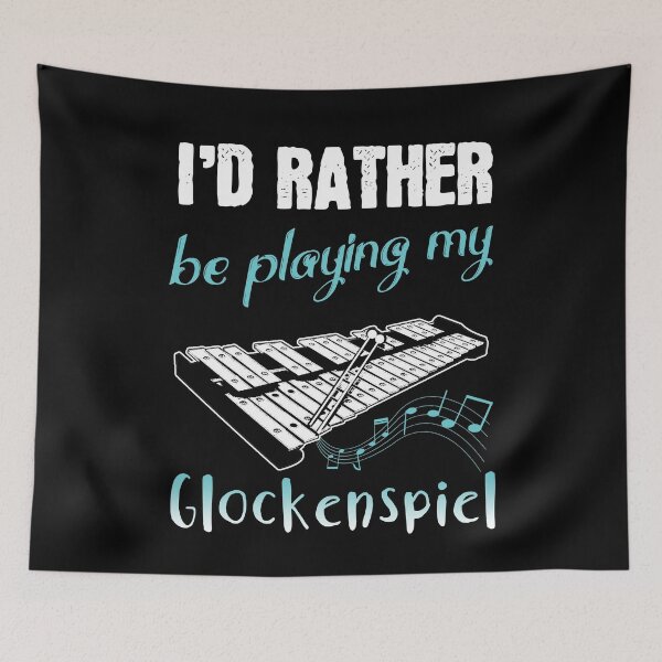 Item preview, I'd rather be playing my glockenspiel - musical instrument designed and sold by Silver Medal.