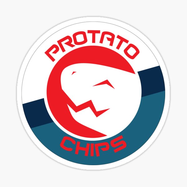 Protato Chips decal Sticker
