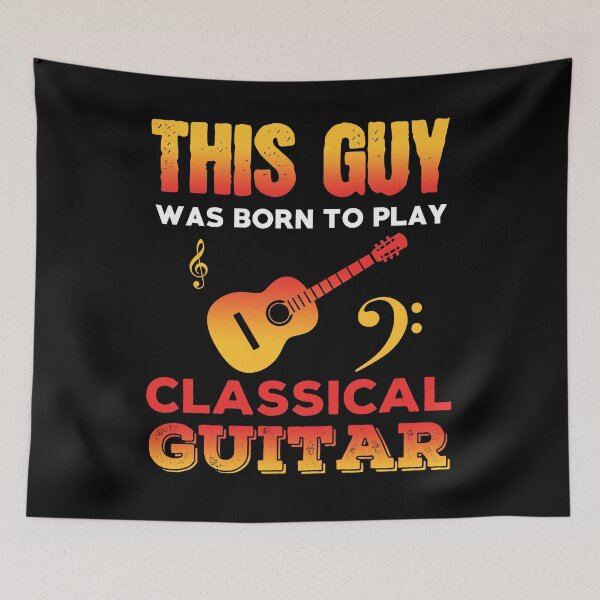 Item preview, This guy was born to play classical guitar - Musical instrument designed and sold by Silver Medal.