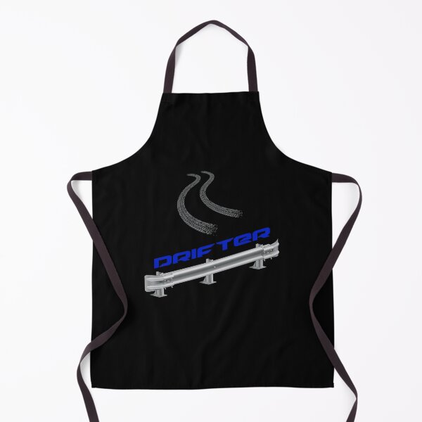 Item preview, “Drifter” Guardrail! Blue (on Black) designed and sold by epinkb.