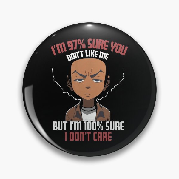 Item preview, Huey freeman I don't care The boondocks sitcom quote classic designed and sold by DuboisMarion.
