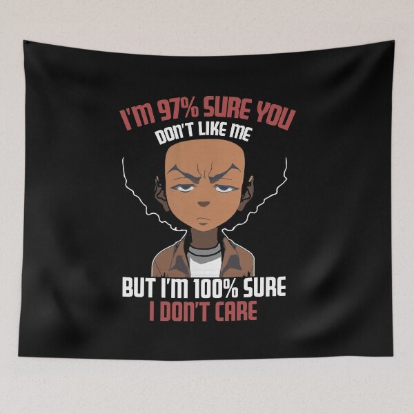 Item preview, Huey freeman I don't care The boondocks sitcom quote classic designed and sold by DuboisMarion.