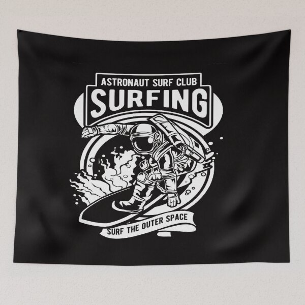 Item preview, Surfer Astronaut designed and sold by Teixeira224.