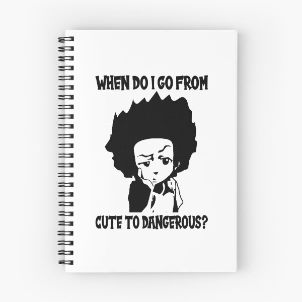 Artikelvorschau, Huey von süß bis gefährlich The Boondocks Sitcom schwarz-weiß and entworfen und verkauft von DuboisMarion.