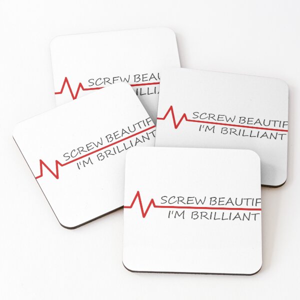 Item preview, Screw Beautiful I'm Brilliant designed and sold by wallomintart.
