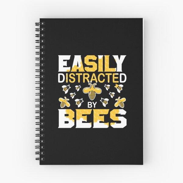 Item preview, Beekeeping Beekeeper Easily Distracted By Bees Quote Gift Pullover Hoodie designed and sold by emorestste.