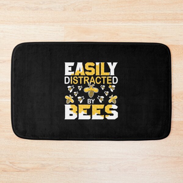 Item preview, Beekeeping Beekeeper Easily Distracted By Bees Quote Gift Pullover Hoodie designed and sold by emorestste.