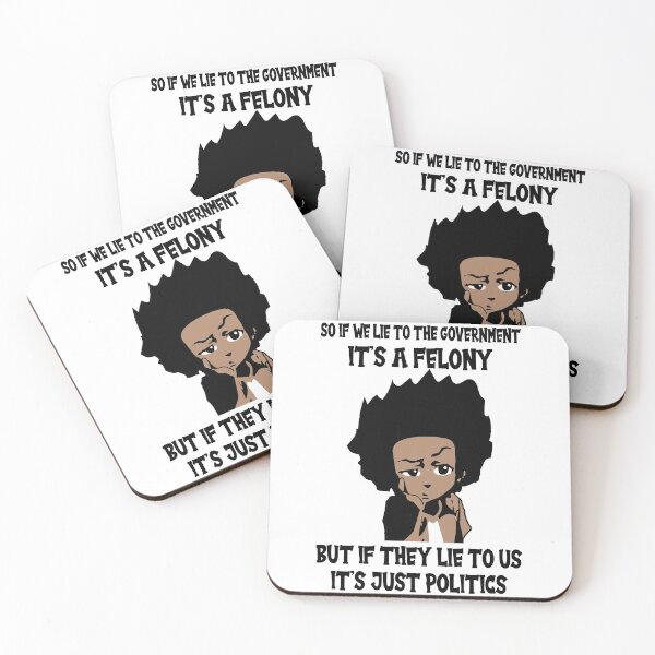 Item preview, Huey quote from The boondocks sitcom art cute designed and sold by DuboisMarion.