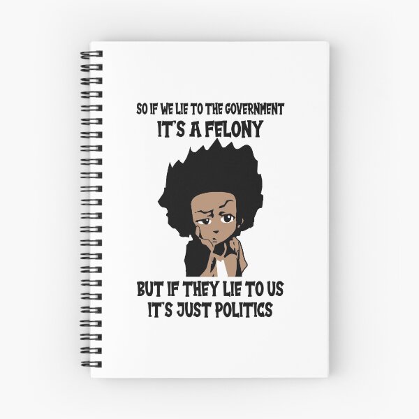 Item preview, Huey quote from The boondocks sitcom art cute designed and sold by DuboisMarion.