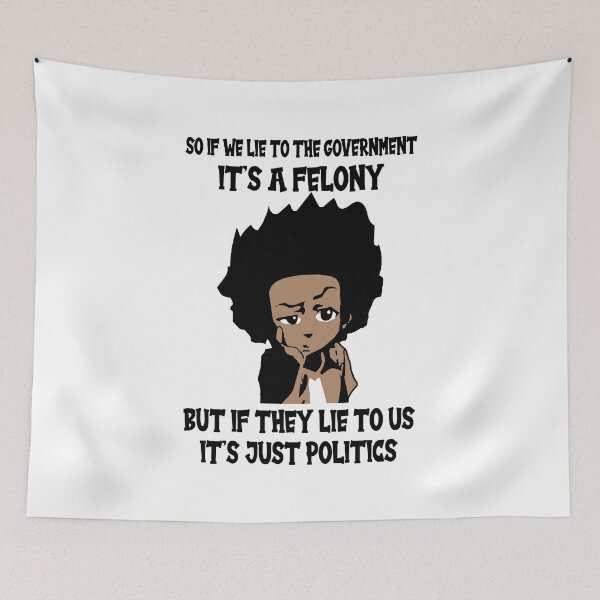 Item preview, Huey quote from The boondocks sitcom art cute designed and sold by DuboisMarion.
