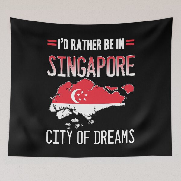 Item preview, I'd rather be in Singapore City of dreams designed and sold by Silver Medal.