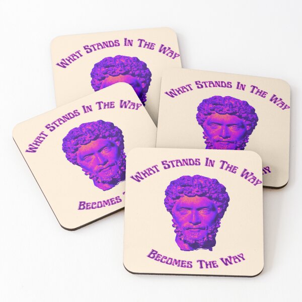 Item preview, What Stands In The Way Becomes The Way-Marcus Aurelius Quote designed and sold by goodguy53.