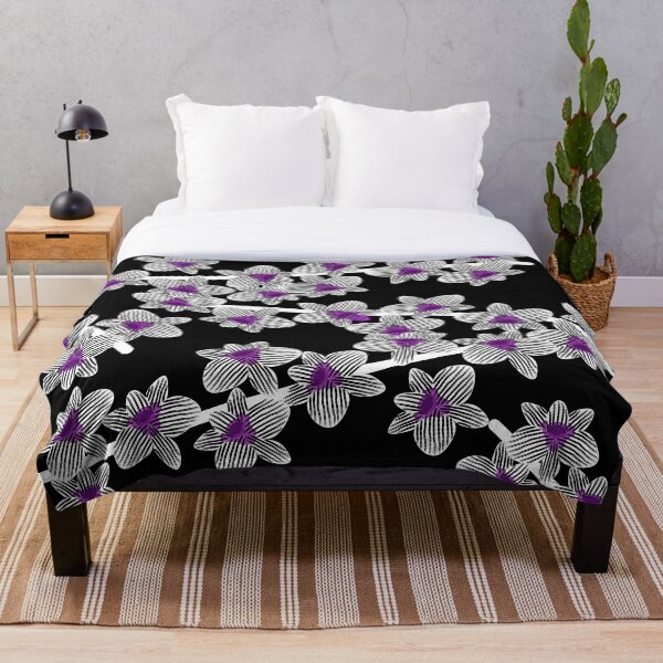 Item preview, black and white, orchid flower - anggrek larat- designed and sold by k-rastory.