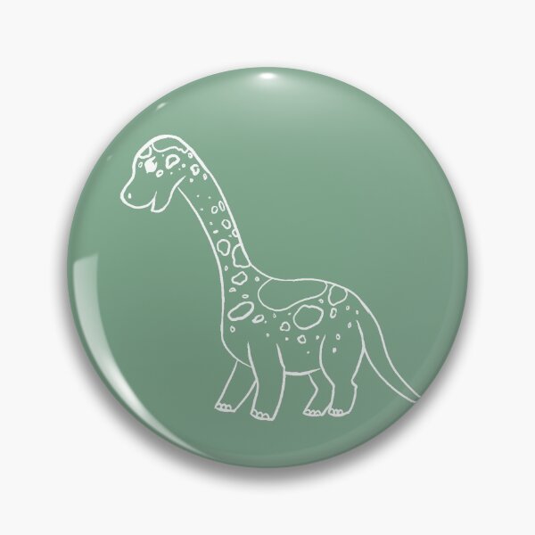 Item preview, Dinosaur Outline (White) designed and sold by avaclemart.
