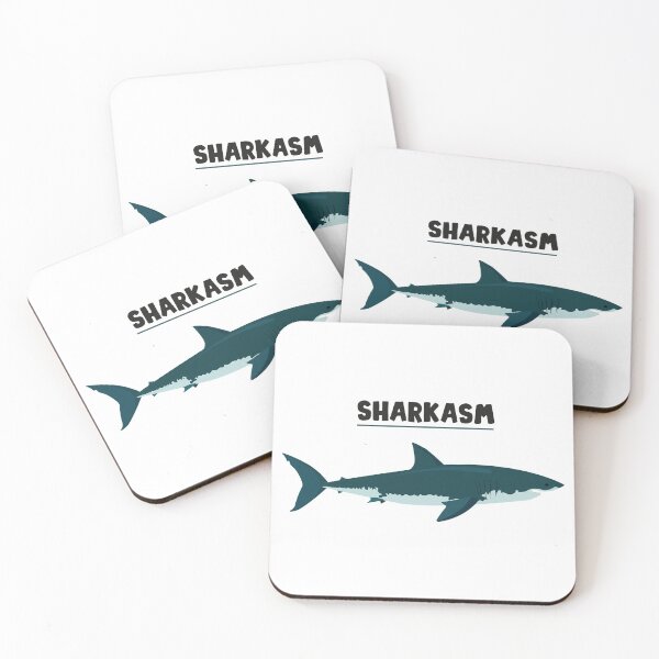 Item preview, Sharkasm Classic T-Shirt designed and sold by SpiQo.
