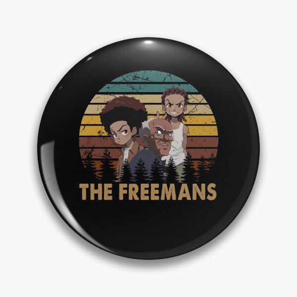 Artikelvorschau, Vintage The Freeman aus der Sitcom The Boondocks entworfen und verkauft von DuboisMarion.