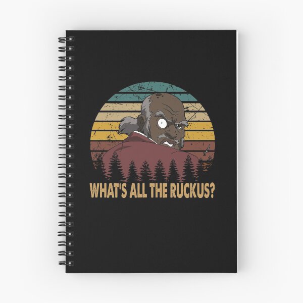 Item preview, What's all the Ruckus quote The Freeman from The boondocks sitcom vintage designed and sold by DuboisMarion.
