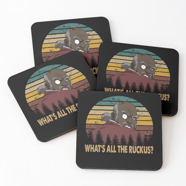 Item preview, What's all the Ruckus quote The Freeman from The boondocks sitcom vintage designed and sold by DuboisMarion.