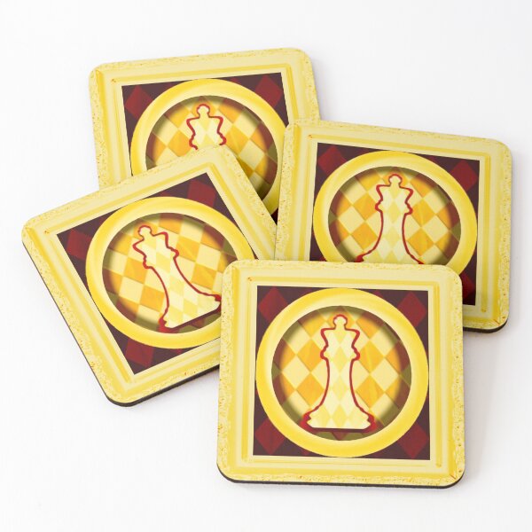 Item preview,  Chess Set - The Gold Harlequin King MS ™ designed and sold by DuskWingArts.
