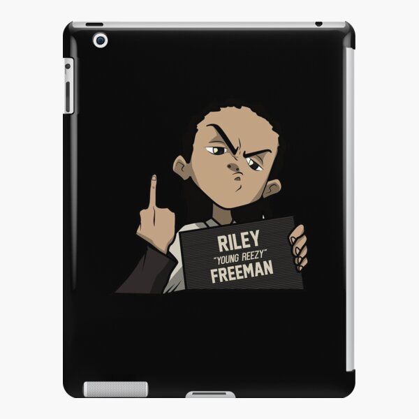 Riley Freeman poster The boondocks sitcom iPad Case & Skin for Sale by  DuboisMarion