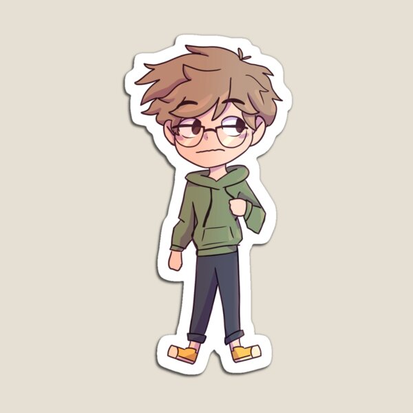 Item preview, Casper Caldwell Chibi Sticker designed and sold by Kaytlin-Studios.