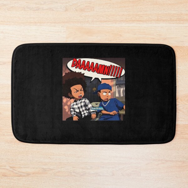 Item preview, Huey and Riley "Damn" The Freeman from The boondocks funny art  designed and sold by DuboisMarion.