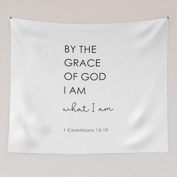 Item preview, 1 Corinthians 15:10 By The Grace of God, I Am What I Am designed and sold by corbrand.